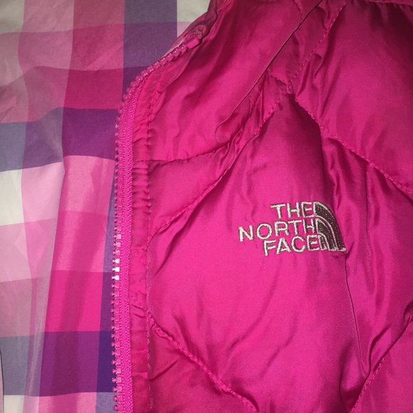 Pink Reversible North Face Jacket - Picture 2 of 3